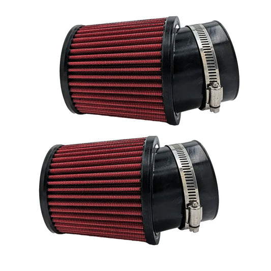 2 Pieces NEW K+N style pods air filters Keihin PWK 38 39 41mm carbs for Yamaha Banshee