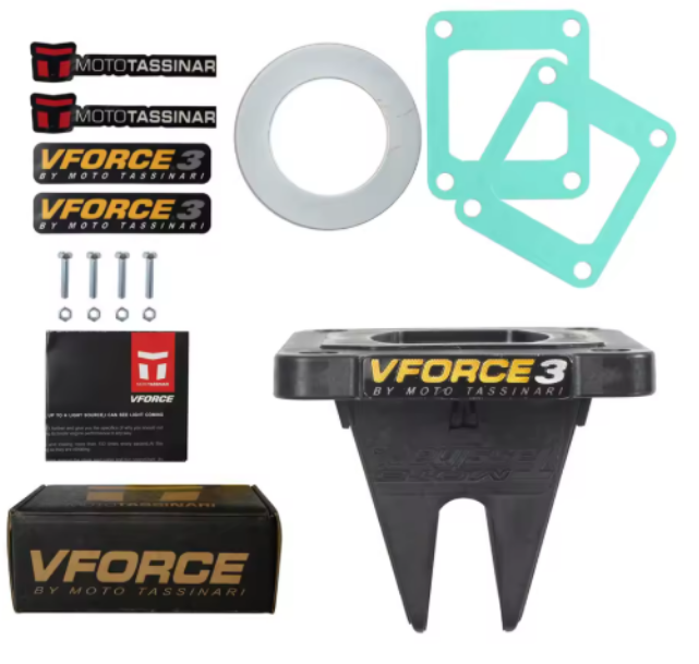 Reed Valve V384A for Kawasaki KX80 KX85 KX100 for SUZUKI RM100 - V-FORCE VFORCE 3 REED VALVE CAGE