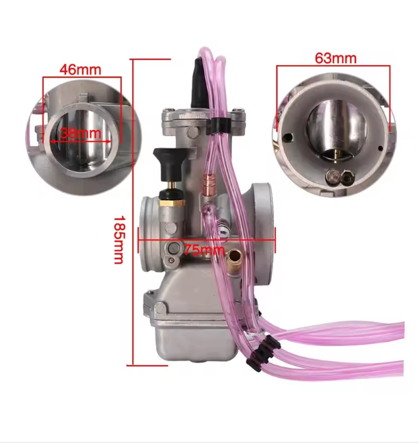 TMX38 TX38 Carburetor For Mikuni TMX PWK PWM Carb Radial Flat Slide 2017 KTM125SX/250XC XR CR250 250XC XR CR XC 250