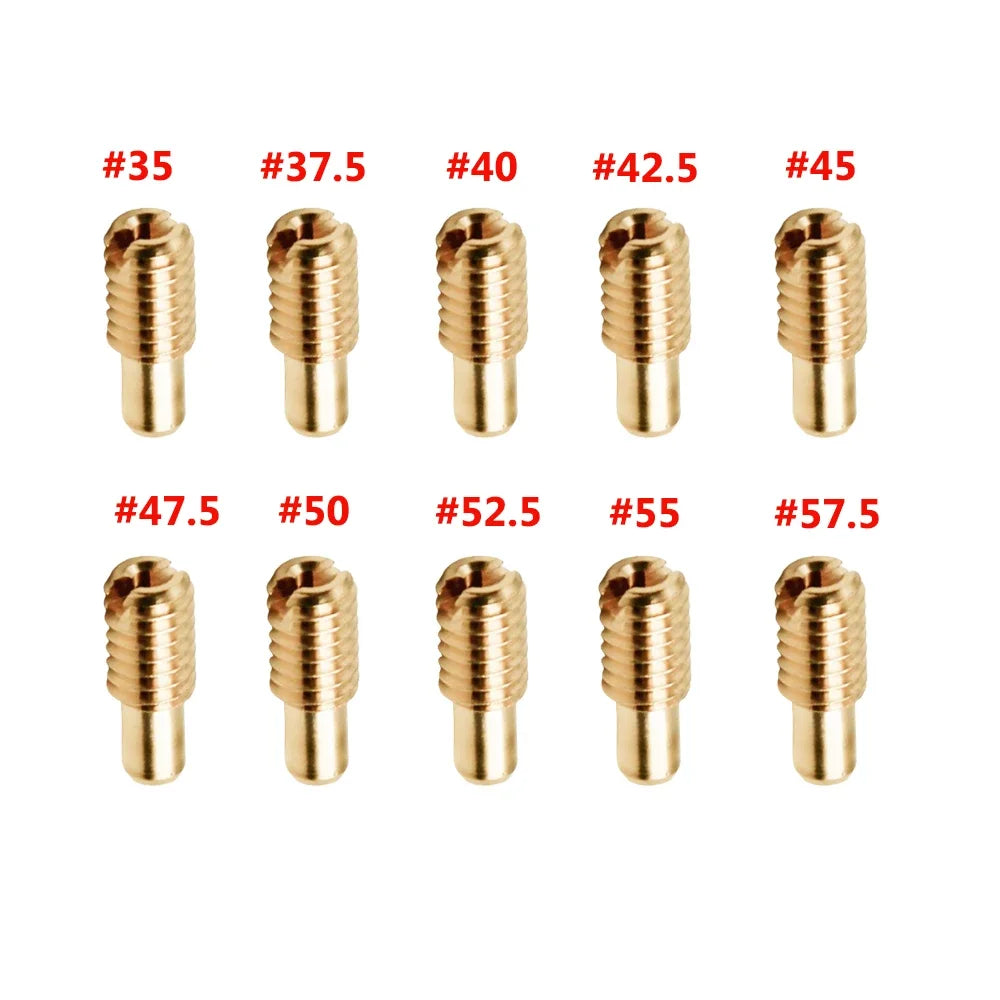 M4*0.7MM Slow Jets / Pilot Jet Idle Carburetor For Mikuni VM26-606 VM20-273 Yamaha DT125 DT175 Vm22 M28 Nozzle Moto Carb Gicleur