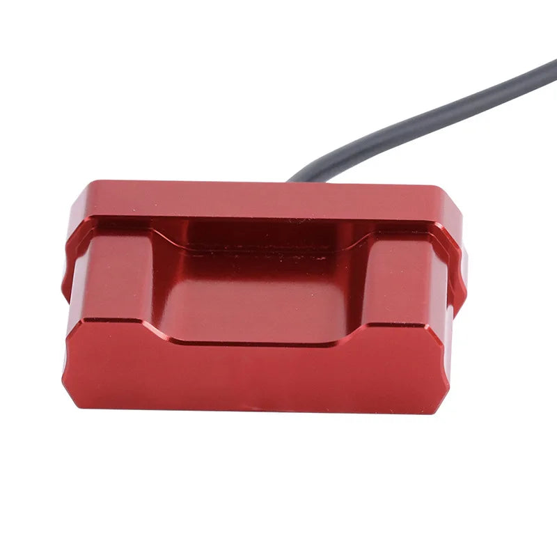 CNC License Plate Lights LED For APRILIA KTM HONDA DUCAT TRIUMPH Universal 12V Tail Rear Lamp Luz Matricula Moto Luces Traseras