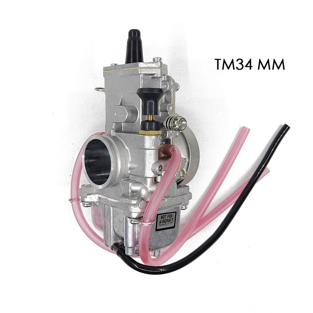Carburetor 50-650cc Carburador Vergaser TM24 TM28 TM30 TM34 TM32 TM38 Flat Slide Spigot for MIKUNI 2/4-Stroke Engine