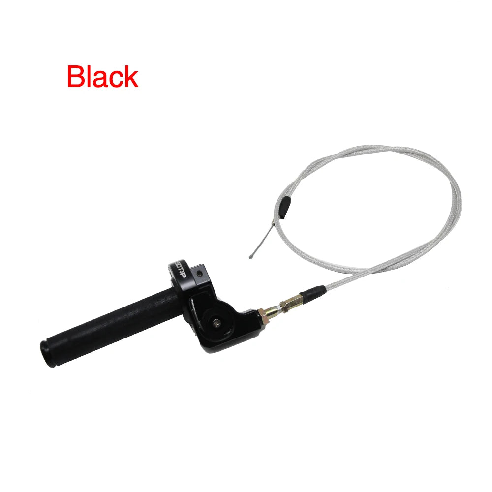KLX250 CNC Throttle Grip Quick Twister+Cable Universal Moto ATV 7/8'' 22mm For Acerbs kawasaki KLX125 KLX150 XR125 Handlebar XR