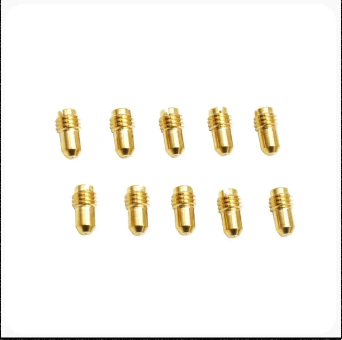 Carb Pilot Idle Jets 1488 #30 32 35 38 40 42 45 48 50 52 10Pcs Nebendüsenset For Dellorto PHBG / PHBD Slow Jet Injectors Nozzle