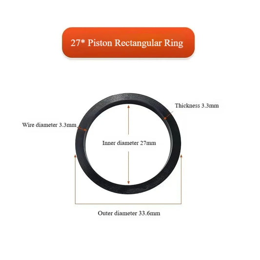 Motorcycle Brake Caliper Repair Kit - 25mm Piston Seal, 30mm Dust Cover, 34mm Oil Seal (10pcs/pack)