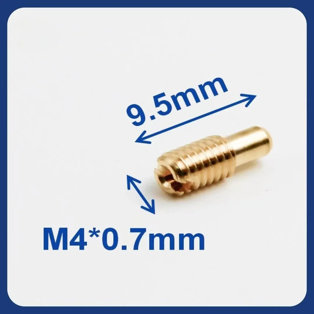 M4*0.7MM Slow Jets / Pilot Jet Idle Carburetor For Mikuni VM26-606 VM20-273 Yamaha DT125 DT175 Vm22 M28 Nozzle Moto Carb Gicleur
