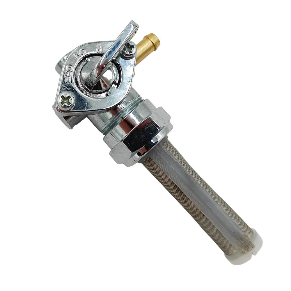 Left Spigot Outlet 22mm Petcock Fuel Valve For Harley Davidson Big Twin Sportster Blackline FXS Disc Glide Fuel Cock Gas Tank