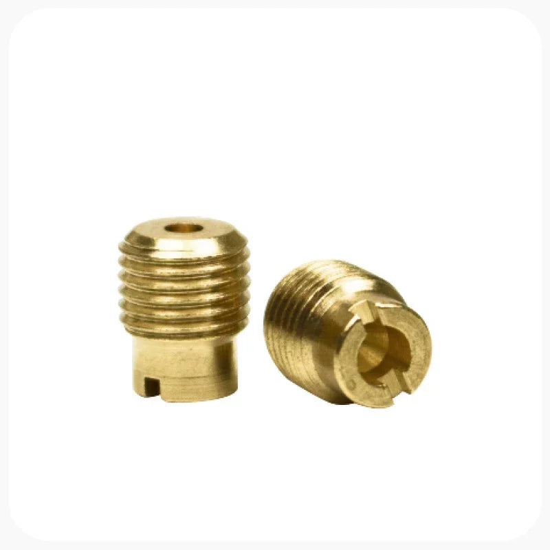 Surtidores principales GX200 GX390 para Honda GX140 GX160 212cc Mini Moto Go Kart Carburador FCR WH100T Scr-100cc Surtidor principal Boquilla de combustible Gicleur GX