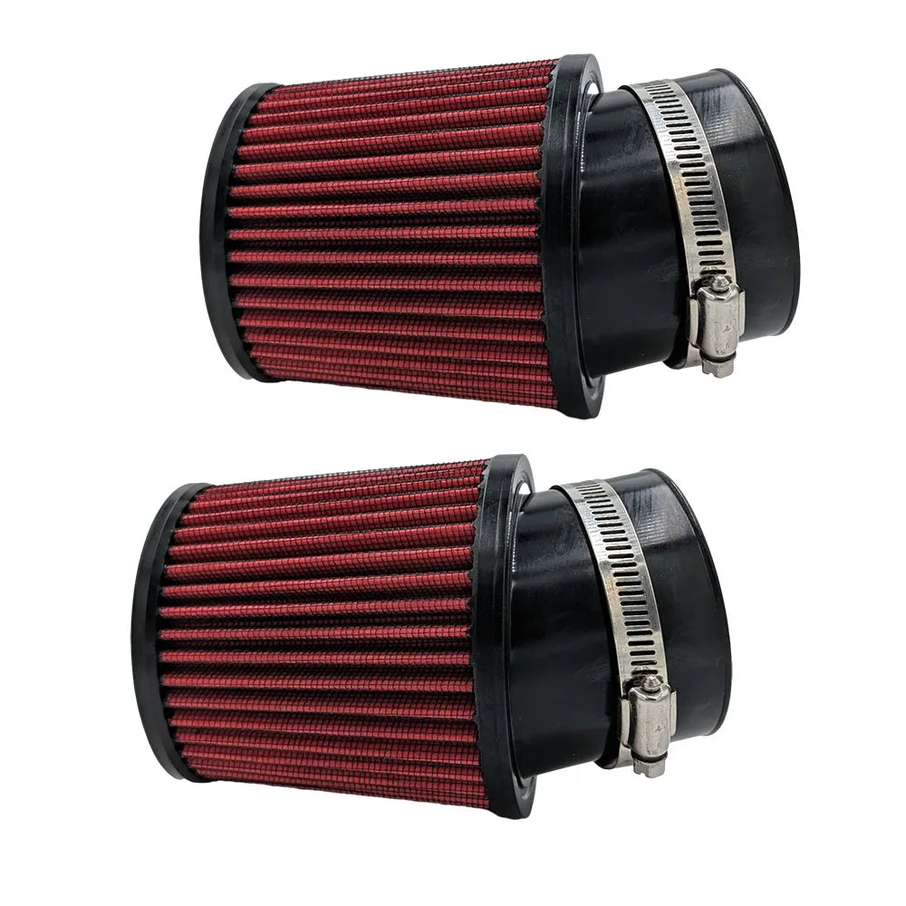 2 Pieces NEW K+N style pods air filters Keihin PWK 38 39 41mm carbs for Yamaha Banshee