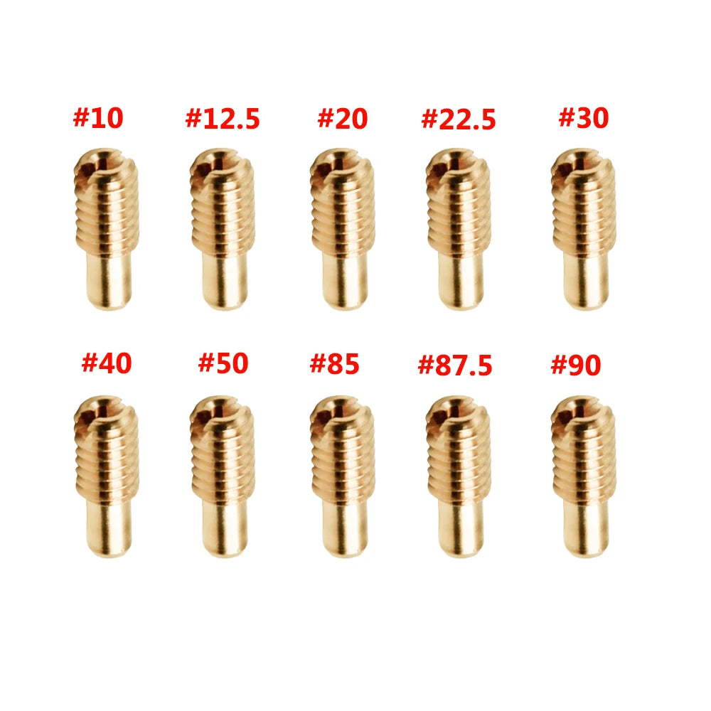 Carburetor M4*0.7MM Slow Jets / Pilot Jet Idle For Mikuni VM26-606 VM20-273 Yamaha DT125 DT175 Vm22 M28 Nozzle Moto Carb Gicleur