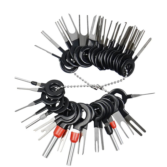 38PCS Car Terminal Removal Tool Electrical Wiring Crimp Connector Pin Extractor Kit Automobiles Terminal Repair Hand Tools