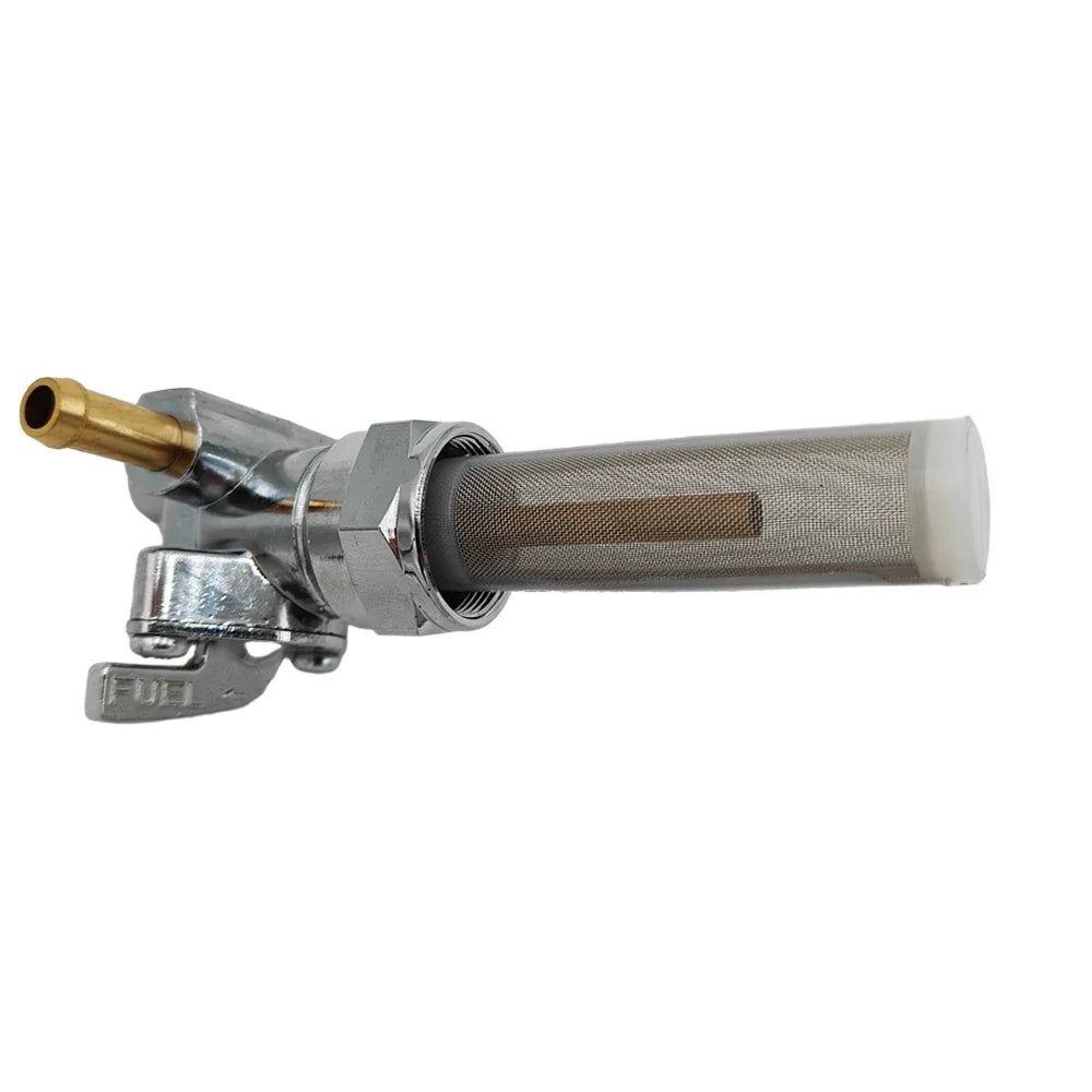 Left Spigot Outlet 22mm Petcock Fuel Valve For Harley Davidson Big Twin Sportster Blackline FXS Disc Glide Fuel Cock Gas Tank