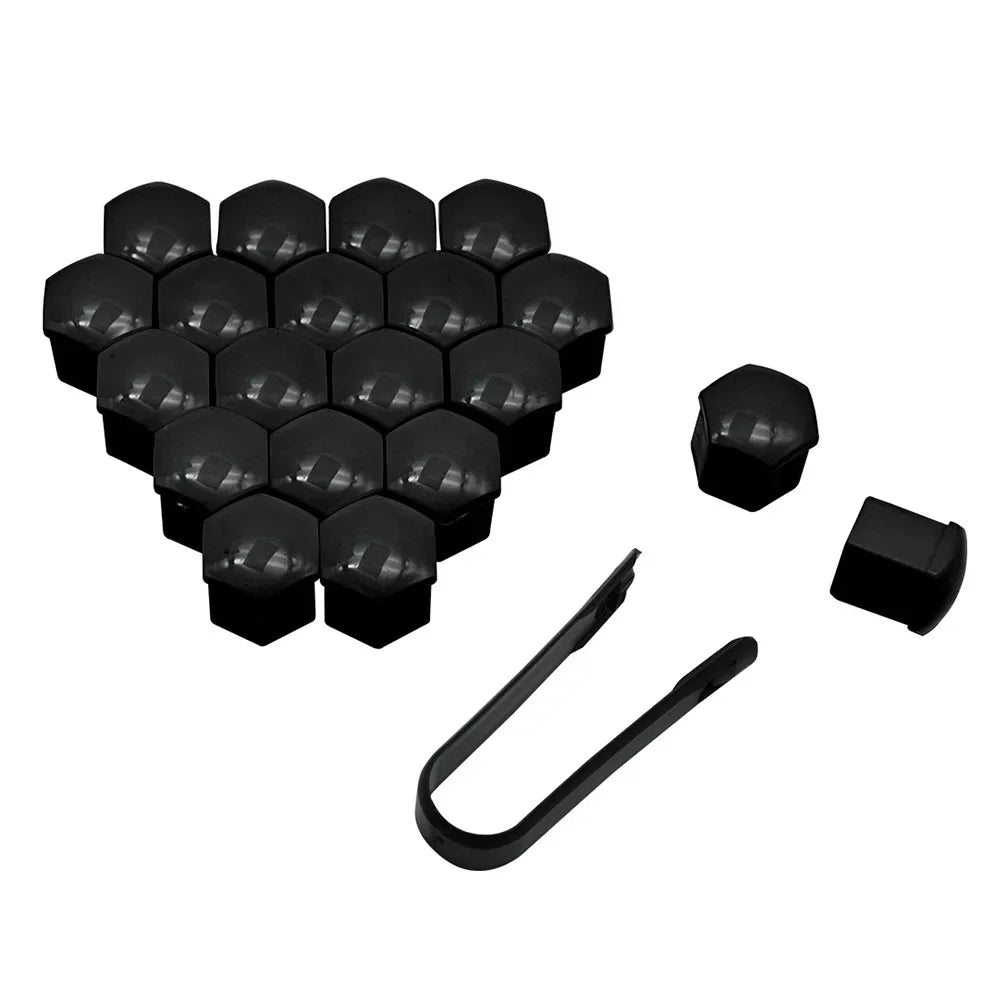 20PCS Car Wheel Nut Caps Auto Hub Screw Cover 17mm 19mm 21mm Bolt Rims Exterior Decoration Special Socket Protection Dust Proof
