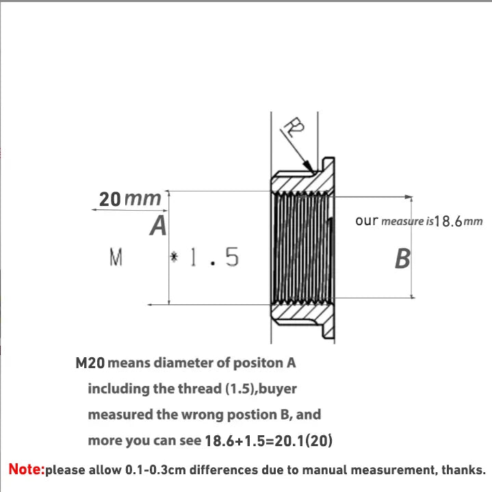 Modification Rear Axle Titanium NUT for Motorcycle Rear Axle Nut M18 M20 M22 M24