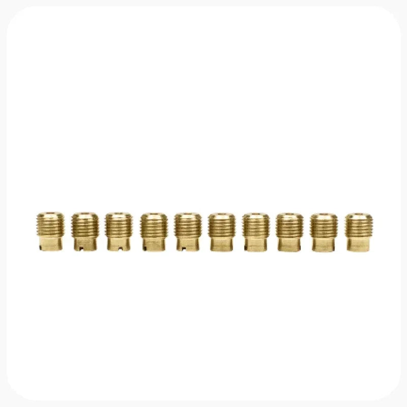 Surtidores principales GX200 GX390 para Honda GX140 GX160 212cc Mini Moto Go Kart Carburador FCR WH100T Scr-100cc Surtidor principal Boquilla de combustible Gicleur GX