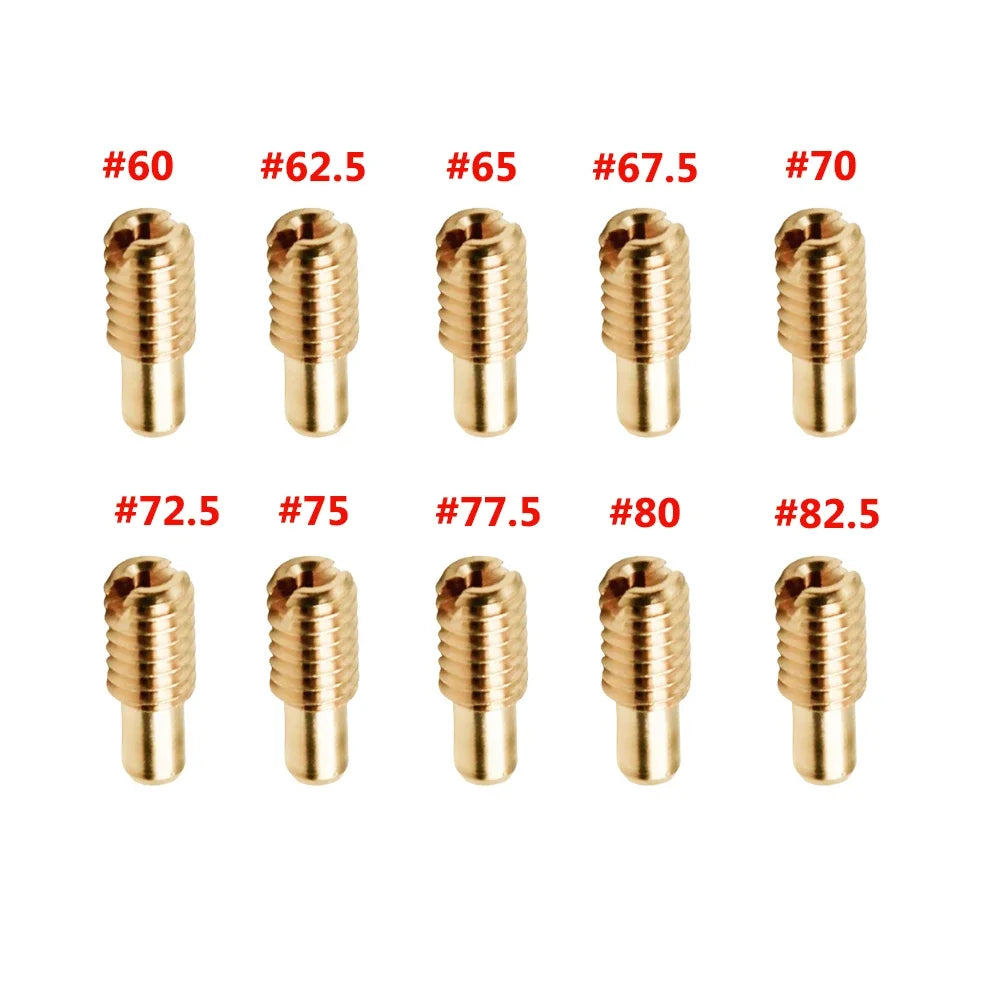 M4*0.7MM Slow Jets / Pilot Jet Idle Carburetor For Mikuni VM26-606 VM20-273 Yamaha DT125 DT175 Vm22 M28 Nozzle Moto Carb Gicleur