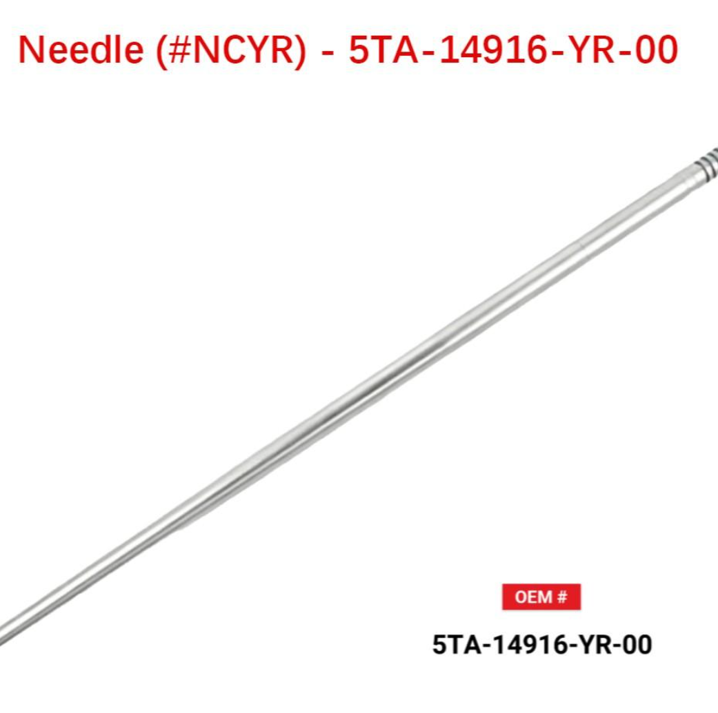 NCYR jet needle for Keihin FCR carburetor OE 5TA-14916-YR-00